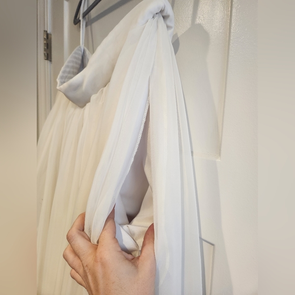 EUC, Sweet Caroline Cordelia Skirt, color: Smoke Show, Pockets, bridal sz20 - Picture 5 of 9